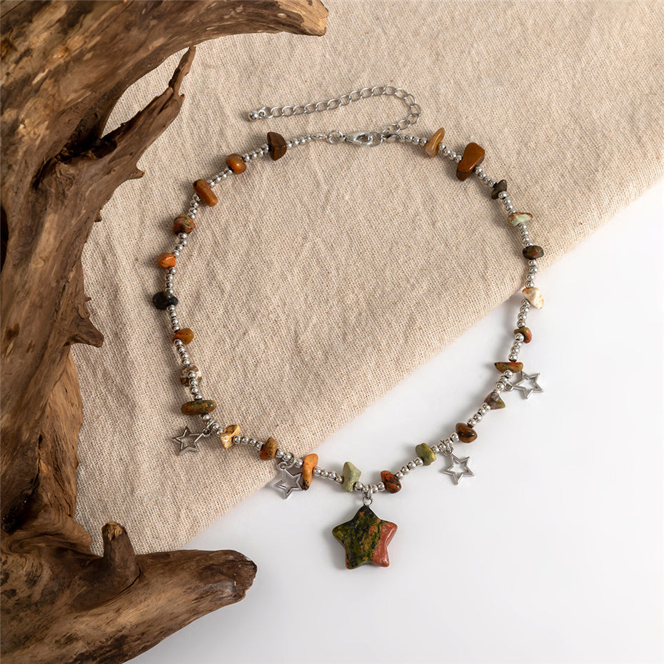 Anita Boho Colorful Stone Necklace